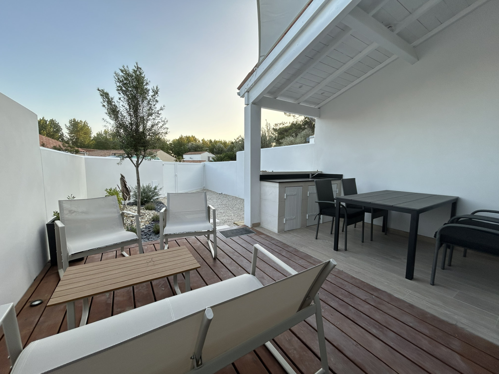 La terrasse couverte